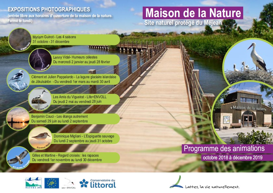 Expositions photographiques à la Maison de la Nature