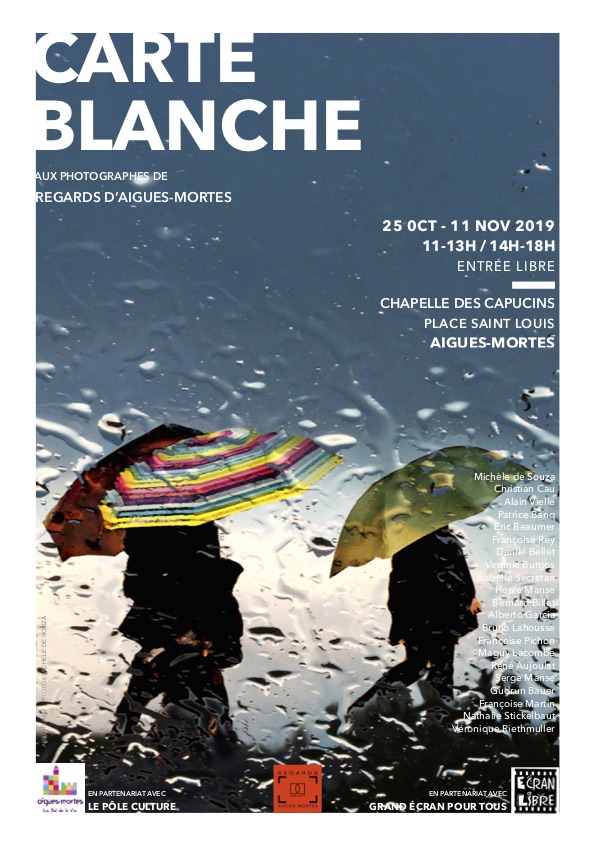Exposition Carte Blanche 2019